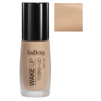 Fond de Ten - Wake Up Make-Up SPF 20 Isadora 30 ml, nuanta 04 Warm Beige - 1