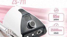 Freza electrica Global Fashion ZS-711, 35000 RPM, 65W, Alb