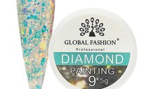 Gel color cu sclipici, Diamond Painting Glitter Gel, 5 g, 09