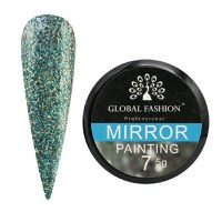 Gel color, Global Fashion, Mirror 5 gr, Verde 07 - 1