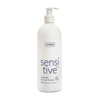 Gel de Curatare Cremos pentru Fata si Corp - Ziaja Sensitive Creamy Wash Gel For Face and Body, 400 ml - 1