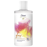 Gel de Dus &amp; Baie - Dove Bath Therapy Glow Blood Orange&amp;Spiced Rhubarb Scent Bath&amp;Shower Gel , 400 ml - 1