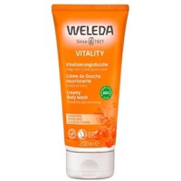 Gel de dus cu catina, Weleda Vitality, 200 ml - 1