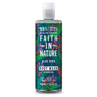 Gel de Dus Natural Reparator cu Aloe Vera Faith in Nature, 400 ml - 1