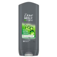 Gel de Dus pentru Barbati - Dove Men +Care Refreshing Extra Fresh Body, Face &amp; Hair Wash, 400 ml - 1