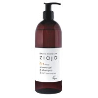 Gel de Dus si Sampon 3in1- Ziaja Baltic Home Spa Fit Shower Gel and Shampoo 3in1, 500 ml - 1
