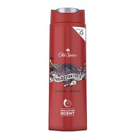 Gel de Dus si Sampon pentru Barbati - Old Spice Night Panther Shower Gel + Shampoo, 400 ml - 1