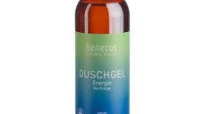 Gel de Dus Vegan cu Extract de Portocala - Benecos Natural Basics Duschgel Energie, 200 ml