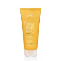 Gel de Dus - Ziaja Coconut &amp; Orange Vibes Shower and Bath Gel Energising &amp; Refreshing, 200 ml - 1