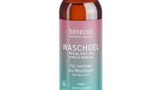 Gel de Fata Demachiant cu Aloe Vera - Benecos Natural Basics Waschgel, 200 ml