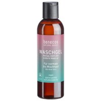 Gel de Fata Demachiant cu Aloe Vera - Benecos Natural Basics Waschgel, 200 ml - 1