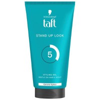 Gel de Par cu Fixare Puternica pentru Barbati - Schwarzkopf Taft Men Stand Up Look Styling Gel Extreme Spikes 5, 150 ml - 1