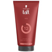 Gel de Par cu Uscare Rapida si Fixare Foarte Puternica - Schwarzkopf Taft V12 Styling Gel Speed Hold 12, 150 ml - 1