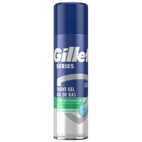 Gel de Ras cu Efect de Calmare a Pielii cu Aloe Vera - Gillette Series Shave Gel Soothing Sensitive with Aloe Vera, 200 ml - 1