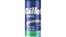 Gel de Ras cu Efect de Calmare a Pielii cu Aloe Vera - Gillette Series Shave Gel Soothing Sensitive with Aloe Vera, 200 ml