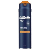 Gel de Ras pentru Piele Sensibila - Gillette Pro Sensitive Shave Gel Advanced Glide Formula, 200 ml - 1