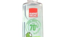 Gel Igienizant pentru Maini cu Aloe Vera si 70% Alcool Sano Medic, 100 ml