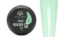 Gel pentru modelarea unghiilor 15 g, Color Builder Gel, 01-Mint