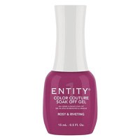 Gel Pigmentat pentru Unghii - Entity Color Couture Soak Off Gel, nuanta &quot;Rosy &amp; Riveting&quot;, 15 ml - 1
