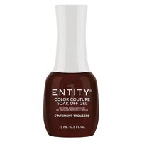 Gel Pigmentat pentru Unghii - Entity Color Couture Soak Off Gel, nuanta "Statement Trousers", 15 ml - 1