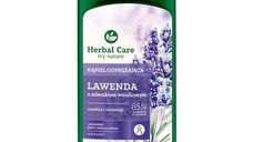 Gel Relaxant de Baie si Dus cu Lavanda si Lapte de Vanilie - Farmona Herbal Care Lavender with Vanilla Milk Relaxing Bath, 500 ml