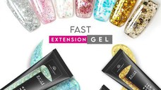 Gel UV constructie unghii, Global Fashion, Polygel color cu sclipici, 30g, Argintiu 04