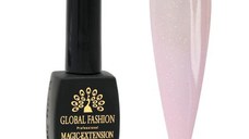 Gel UV pentru constructie, Global Fashion, Magic Extension, 12 ml, cu glitter, G03
