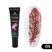 Gel vopsea pentru pictura chinezeasca si stamping 8 ml, Painting Stamping 09 - 1