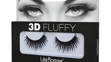 Gene False Banda 3D Fluffy Afrodita Lila Rossa, v9105, 1 pereche