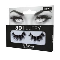 Gene False Banda 3D Fluffy Drama Queen Lila Rossa, v9103, 1 pereche - 1