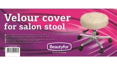 Husa din Velur pentru Protectia Scaunelor din Salon Beautyfor, bej