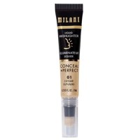 Iluminator Lichid - Milani Conceal + Perfect Liquid Highlighter, nuanta 01 Lunar, 8 ml - 1