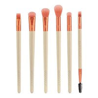 Kit 6 Pensule pentru Machiaj - EcoTools Elements Fiery Eyes Eye Makeup Brush Kit, 1 set - 1