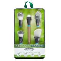 Kit Pensule pentru Machiaj - EcoTools Wake Up&amp;Glow Interchangeables Makeup Brush Kit, 1 set - 1