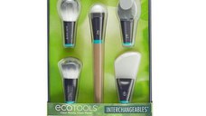 Kit Pensule pentru Machiaj - EcoTools Wake Up&Glow Interchangeables Makeup Brush Kit, 1 set
