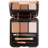 Kit pentru Sprancene - Makeup Revolution Brow Sculpt Kit Dark, nuanta Medium Brown, 2,2 g - 1