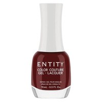 Lac de Unghii cu Efect de Gel - Entity Color Couture Gel - Lacquer, nuanta &quot;Cabernet Ball Gown&quot;, 15 ml - 1