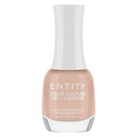 Lac de Unghii cu Efect de Gel - Entity Color Couture Gel - Lacquer, nuanta &quot;Nakedness&quot;, 15 ml - 1