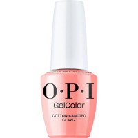 Lac de Unghii Semipermanent Hema-Free - OPI Gel Color, Make &#039;Em Jelly Collection, nuanta Cotton Candied Clawz, 15 ml - 1