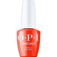 Lac de Unghii Semipermanent Hema-Free - OPI Gel Color, Mani-tude Collection, nuanta Totally Red-ical, 15 ml - 1