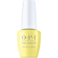 Lac de Unghii Semipermanent - OPI Gel Color Summer Stay Out All Bright?, 15 ml - 1