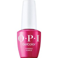 Lac de Unghii Semipermanent Vegan si Hema-Free - OPI Gel Color, nuanta Pompeii Purple, 15 ml - 1