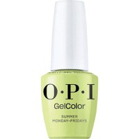 Lac de Unghii Semipermanent Vegan si Hema-Free - OPI Gel Color, nuanta Summer Monday-Fridays, 15 ml - 1