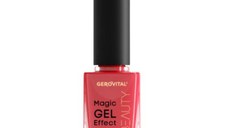 Lac pentru unghii Gerovital Beauty Magic Gel Effect Nuanta 11 Rosu-Deschis, 11ml