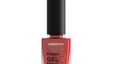 Lac pentru unghii Gerovital Beauty Magic Gel Effect Nuanta 21 Rosu, 11ml