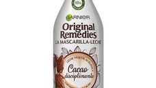 Lapte de Par cu Cacao - Garnier Original Remedies La Mascherilla-Leche Cacao Disciplinante Cabello Rebelde, Dificil de Alisar, 250 ml