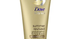 Lotiune Autobronzanta - Dove Body Love Summer Revived Light to Medium Results, 75 ml