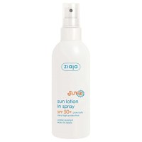 Lotiune Hidratanta cu Protectie Solara SPF 50+ - Ziaja Sun Lotion in Spray, 170 ml - 1