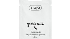 Masca de Fata cu Lapte de Capra - Ziaja Goat`s Milk Face Mask, 7 ml