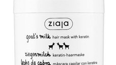 Masca de Par cu Keratina cu Lapte de Capra - Ziaja Goat`s Milk Hair Mask with Keratin, 200 ml